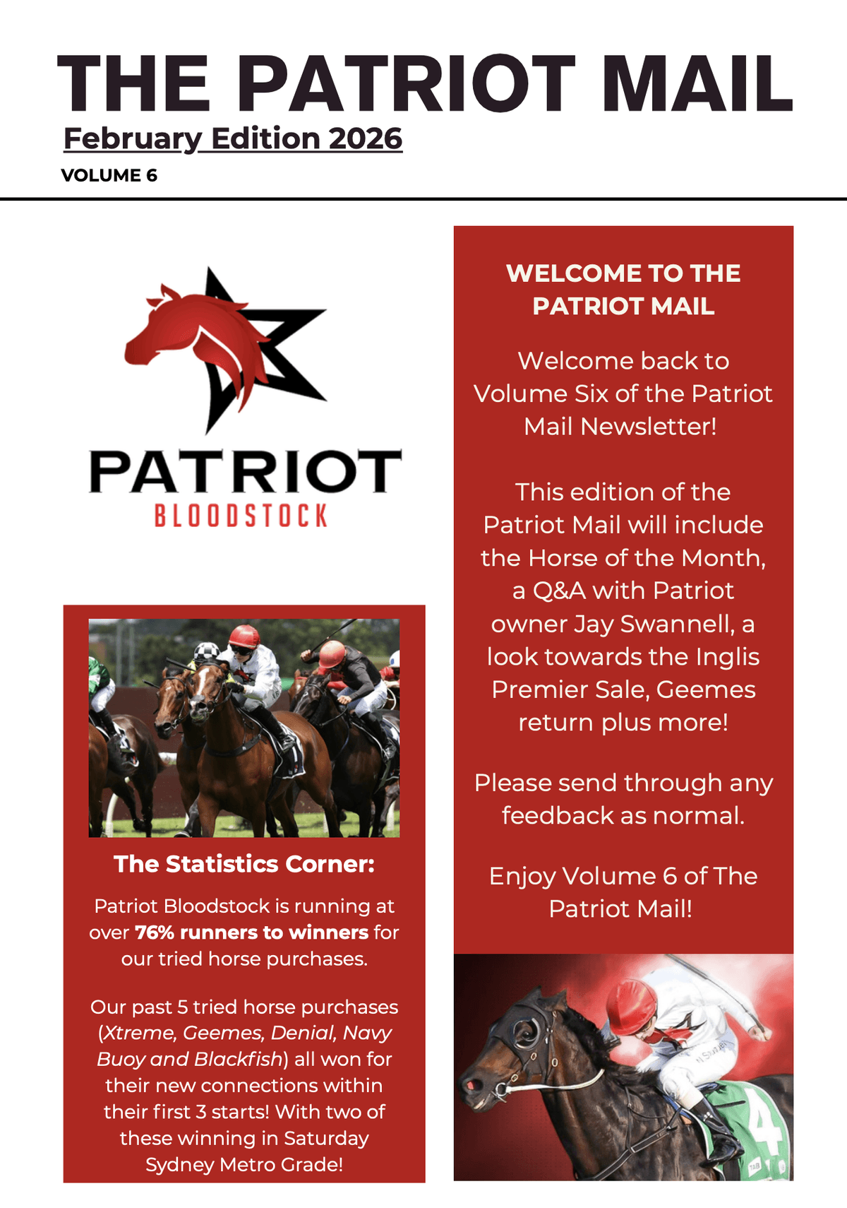 The Patriot Mail - February edition